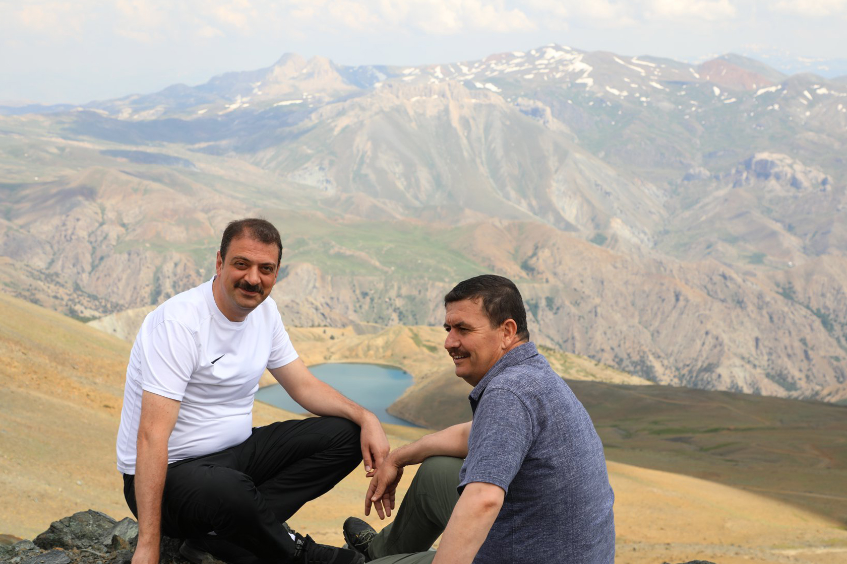 Erzincan Valisi Ali Arslantaş, Aygır Gölü’nde İncelemelerde Bulundu