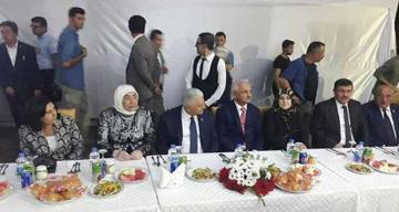 Yıldırım, nikah şahidi oldu