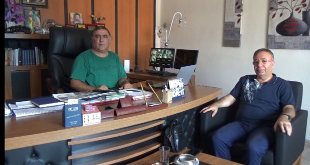 Erzincanlılar  Maltepe Derneğinden ERT Şah Tv ye Ziyaret