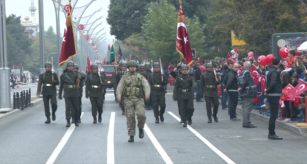 29 Ekim Cumhuriyet Bayramı 96. Yılı Coşkulu Kutlandı