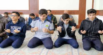 Erzincan Muhammediye Camii’nde, Barış Pınarı Harekatı için Fetih Suresi okunup dualar edildi