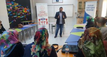 Odak 21. Yüzyıl Erzincan Aile Eğitimi Projesi devam ediyor.