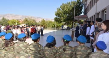 Kemah’ta Minik Öğrencilerden Barış Pınarı Harekâtına Destek