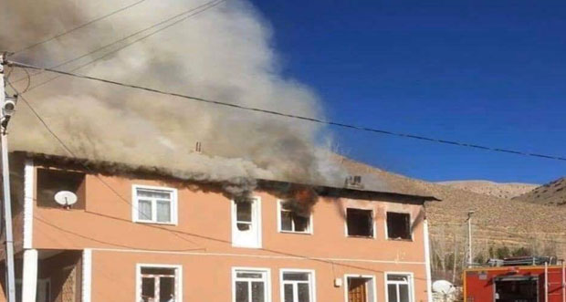 Bayburt’ta Çıkan yangında 3 kişi yanarak can verdi