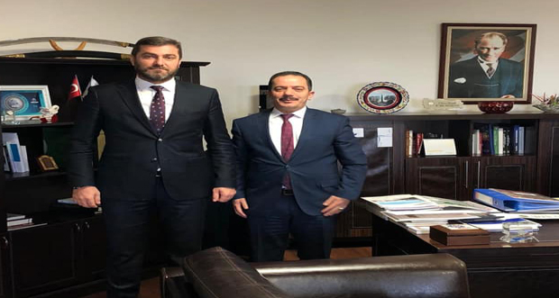 Refahiye Belediye Başkanı Çakmak Paçacı TOKİ Başkanlığında Başkan Yardımcısı Ömer Faruk Karabayır ‘ı ziyaret etti