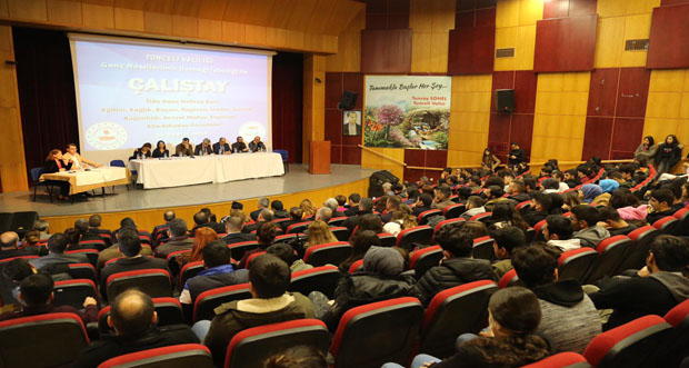 Huzur, Tatil ve Spor Şehri Tunceli`de Genç Nüfusa Dair Çalıştay Düzenlendi