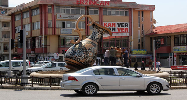Erzincan’da trafiğe kayıtlı araç sayısı Şubat ayı sonu itibarıyla 60 045 oldu