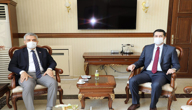 Erzincan İdare Mahkemesi Başkanı Kerem Özyardımcı Makas’a Hayırlı Olsun Ziyaretinde Bulundu
