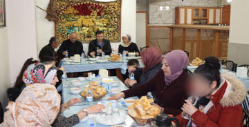 YETİM ÇOCUKLARLA İFTAR EDİLDİ