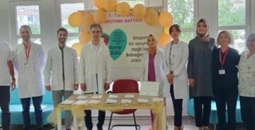 DÜNYA EMZİRME HAFTASI ETKİNLİKLERLE KUTLANDI