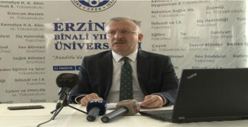 EBYÜ REKTÖRÜ LEVENT BASIN MESUPLARI İLE BİR ARAYA GELDİ