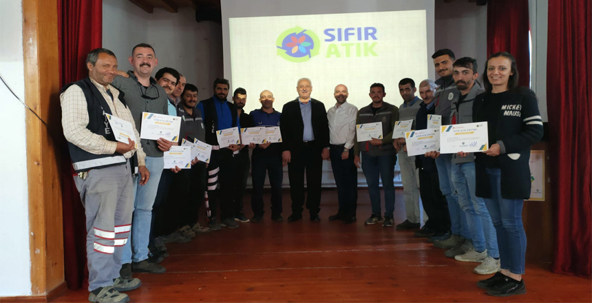 KEMALİYE BELEDİYE PERSONELLERİNE SIFIR ATIK EĞİTİMİ VERİLDİ