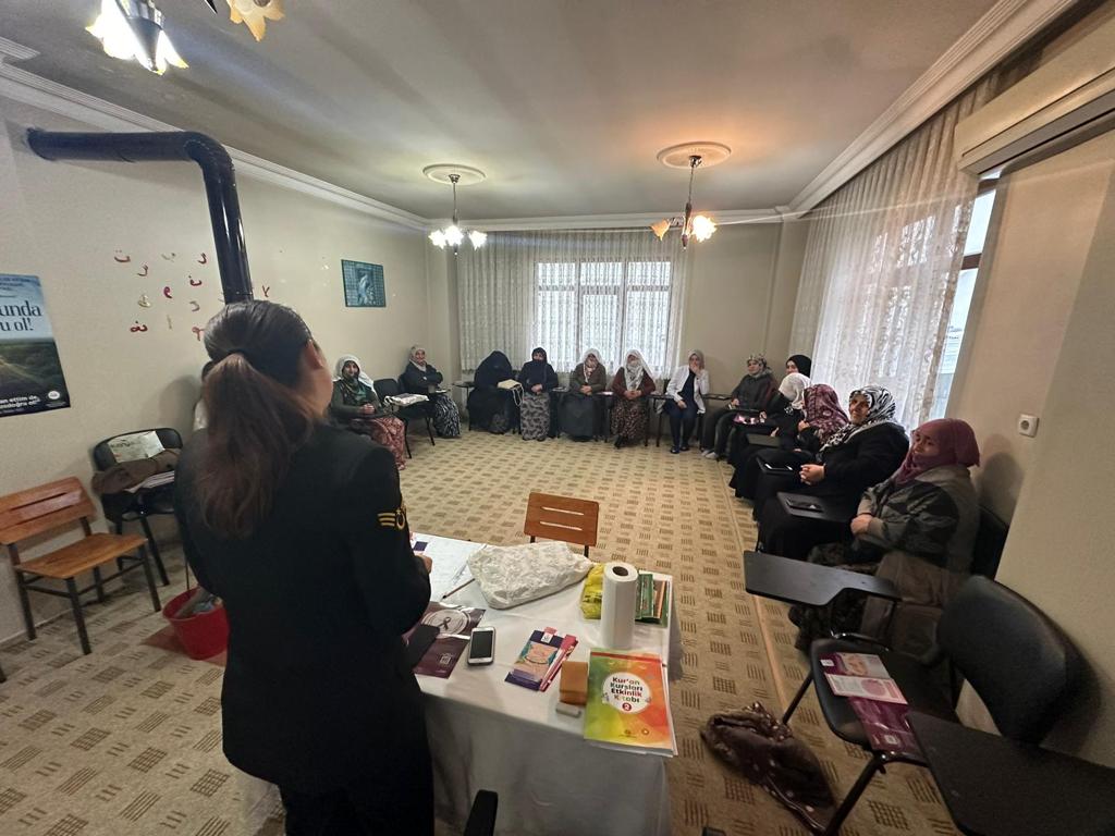 “KÖYDE EĞİTİM VAR, EĞİTİMDE YAŞAM VAR” PROJESİ KAPSAMINDA EĞİTİM VERİLDİ