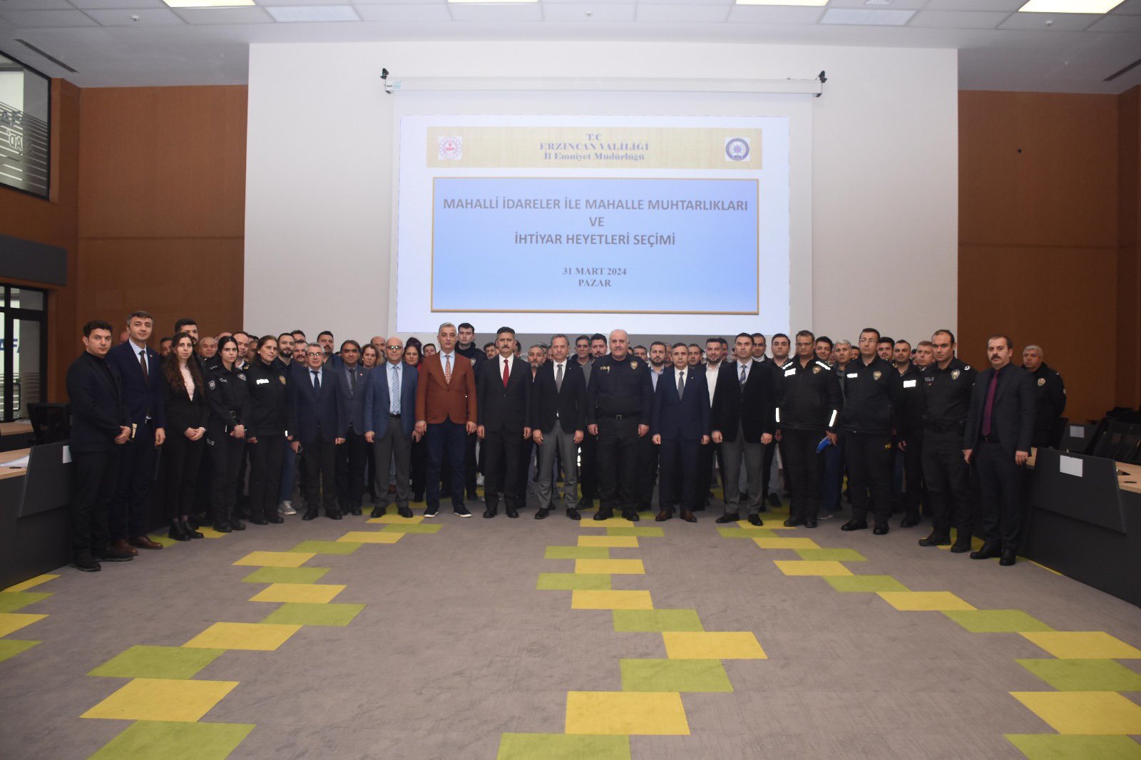 SEÇİM GÜVENLİĞİ TOPLANTISI GERÇEKLEŞTİRİLDİ