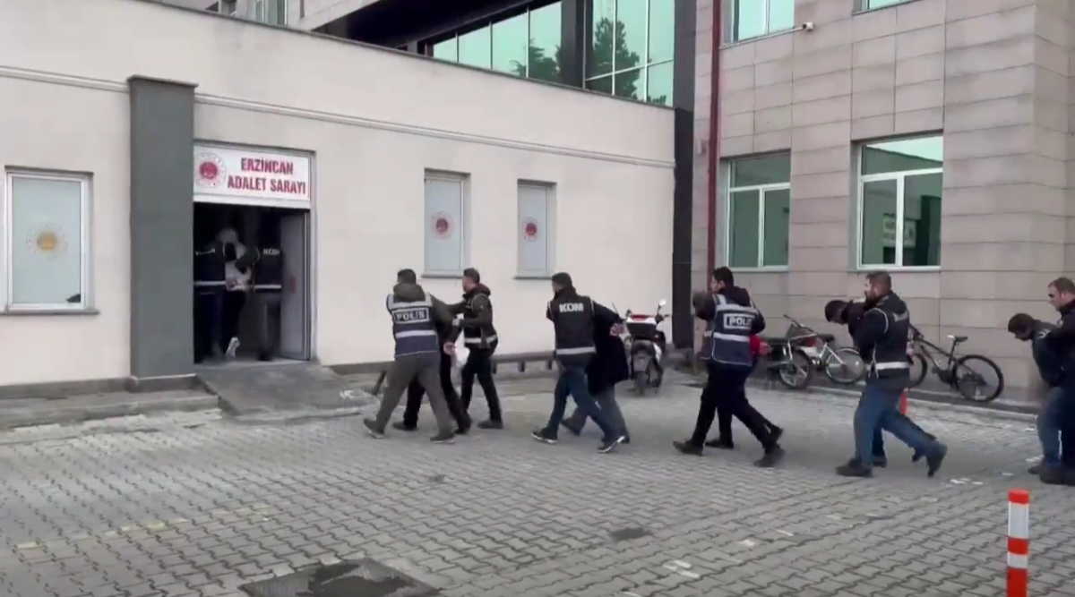 ERZİNCAN’DA NEFES  KESEN ÇETE OPERASYONU 