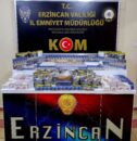 ERZİNCAN’DA POLİS KAÇAKÇILARA GÖZ AÇTIRMIYOR