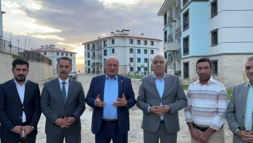 MİLLETVEKİLİ KARAMAN İLİÇ 3. ETAP TOKİ’Yİ ZİYARET ETTİ