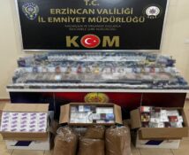 ERZİNCAN’DA KAÇAKÇILIĞA GEÇİT YOK