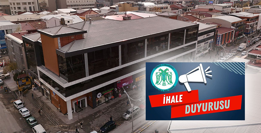 İL ÖZEL İDARESİNE AİT 2 TAŞINMAZ İHALEYE ÇIKIYOR