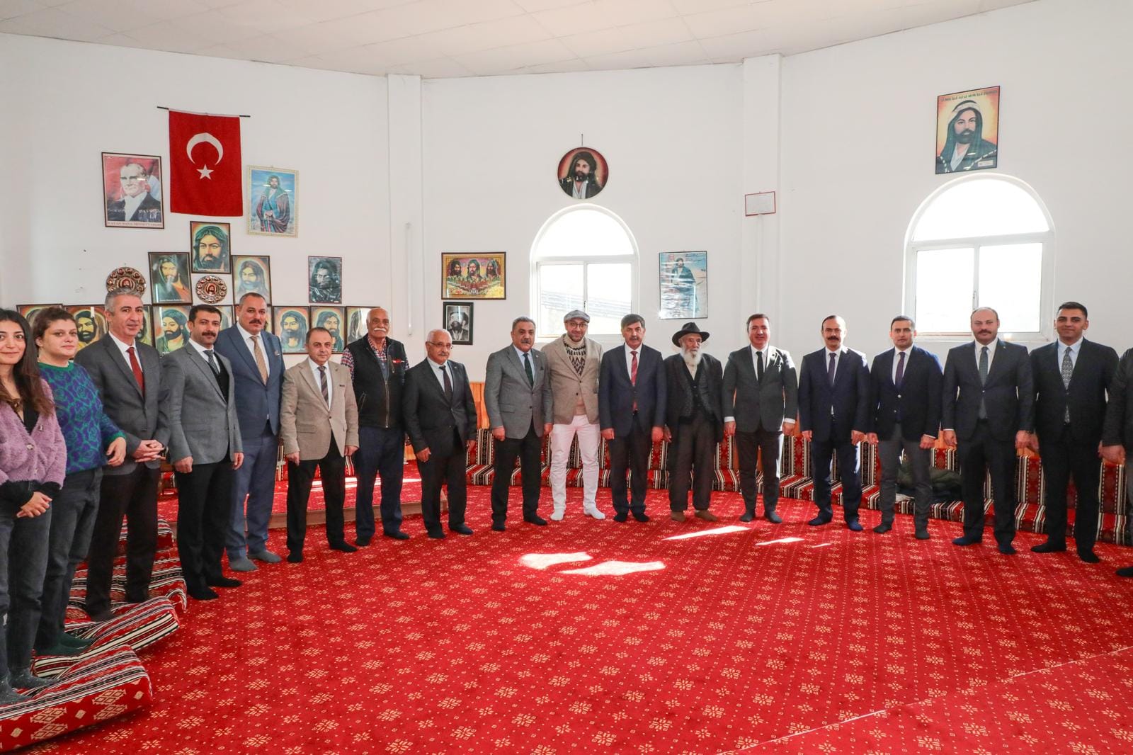 İL PROTOKOLÜNDEN BEŞSARAY CEMEVİ’NE ZİYARET