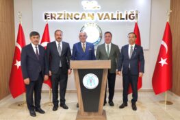 MHP GENEL BAŞKAN YARDIMCISI KARAKAYA VE MHP HEYETİ VALİ AYDOĞDU’YU ZİYARET ETTİ