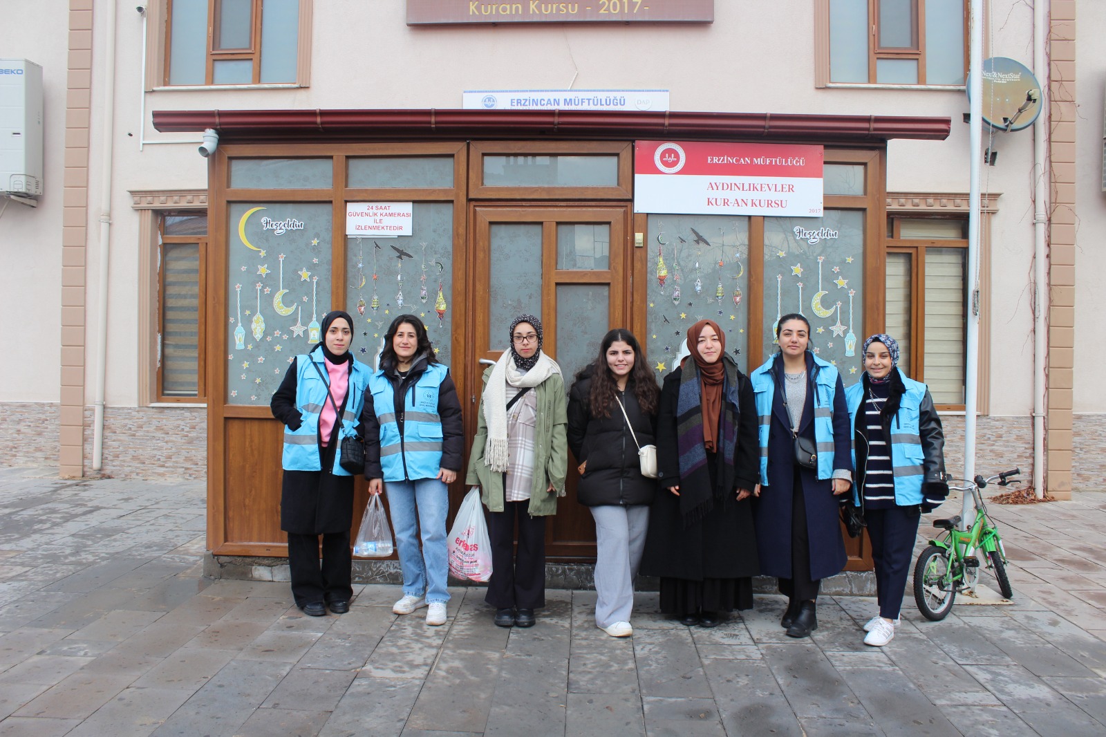 ERZİNCAN ÖĞRENCİ YURDU’NDAN ANLAMLI ZİYARET: MİNİKLERLE EĞLENCELİ ANLAR