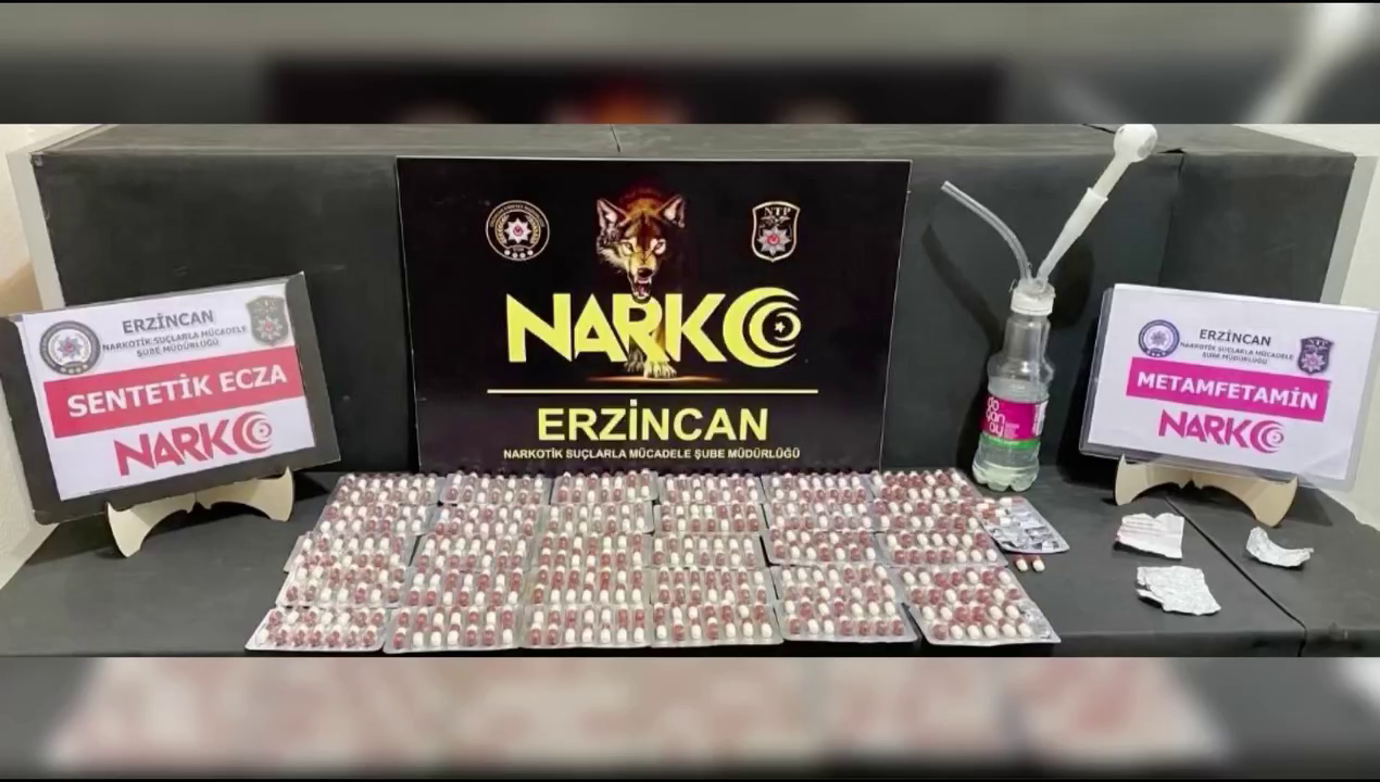 ERZİNCAN’DA UYUŞTURUCUYA HER GÜN BİR DARBE