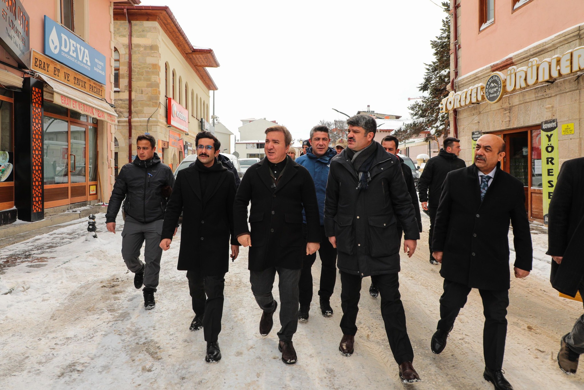 VALİ AYDOĞDU’DAN REFAHİYE İLÇESİNE ZİYARET