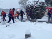 ERZİNCAN’DA BAHAR BAŞLAMADAN KIŞ GERİ DÖNDÜ