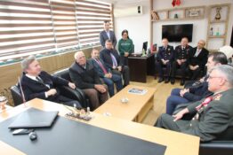 VALİ AYDOĞDU’DAN ŞEHİT AİLELERİ DERNEĞİ’NE ZİYARET