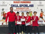 BADMİNTON TAKIMIMIZ TÜRKİYE DÖRDÜNCÜSÜ OLDU!