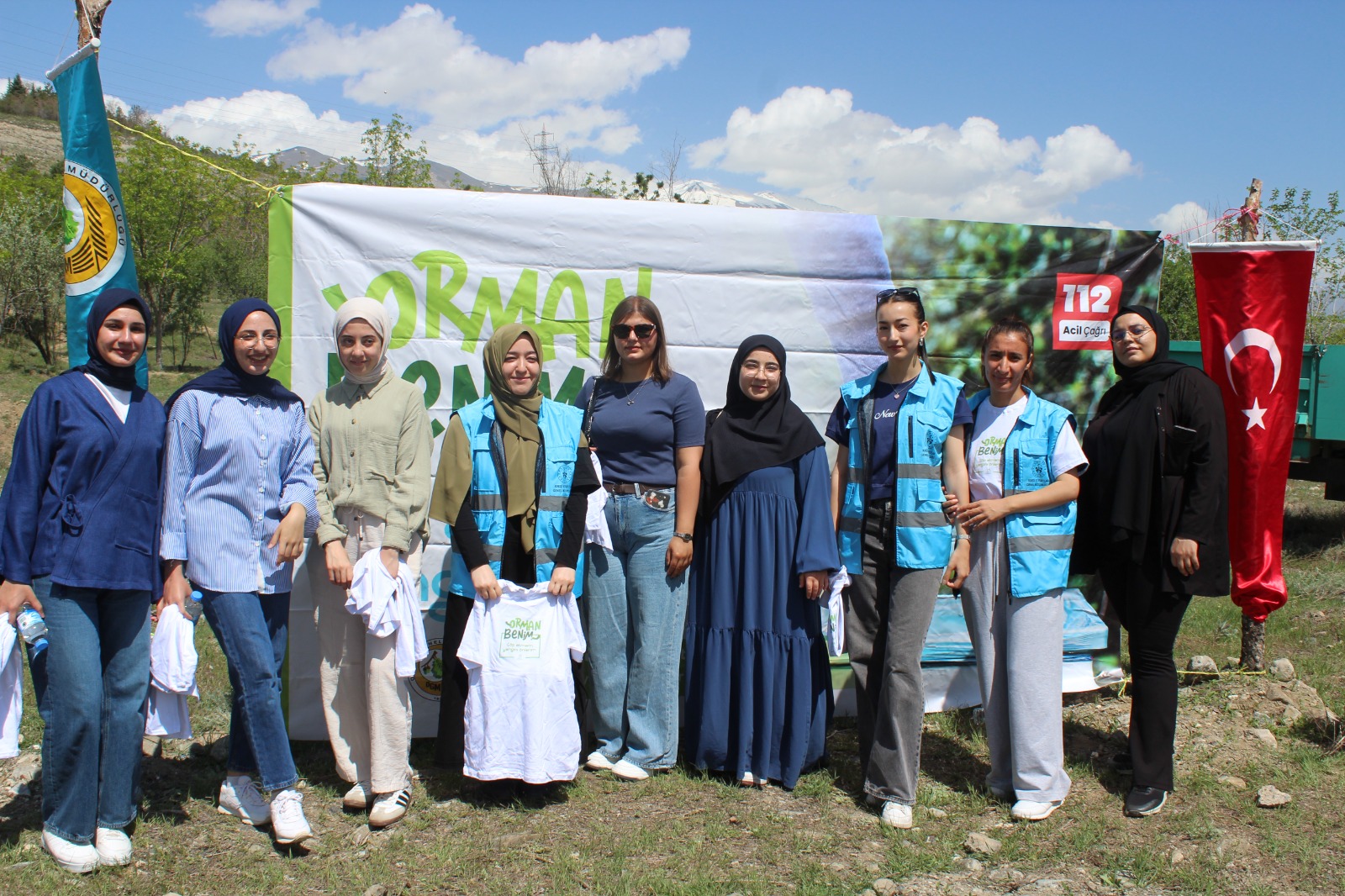 ERZİNCAN YURT ÖĞRENCİLERİ ESENTEPE’DE ‘GELECEĞE NEFES OLDU