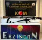 ERZİNCAN’DA SİLAH KAÇAKÇILIĞINA DARBE