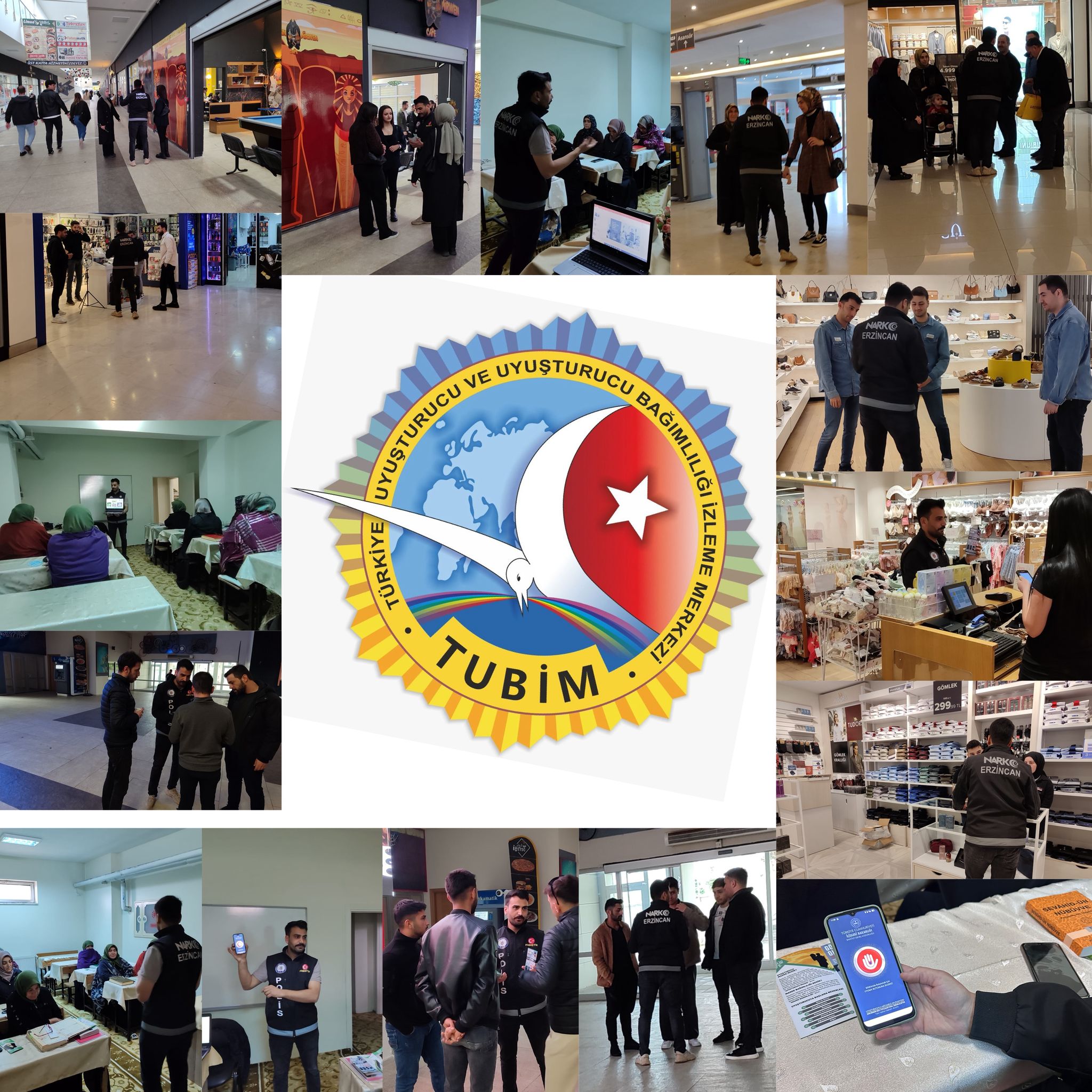 ERZİNCAN’DA UYUŞTURUCUYLA MÜCADELEDE FARKINDALIK ÇALIŞMALARI SÜRÜYOR