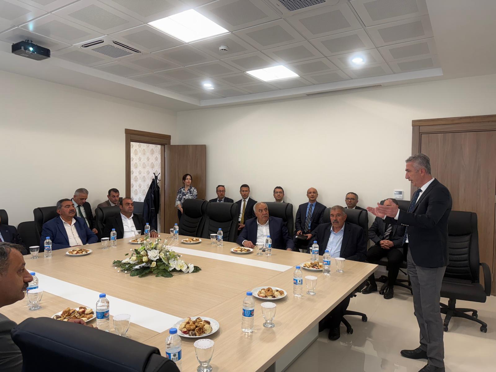ERZİNCAN’DAKİ BELEDİYE BAŞKANLARI BİR ARAYA GELDİ