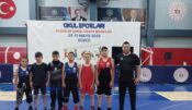 ERZİNCAN’IN MİNİK PEHLİVANLARI DÜZCE’DE