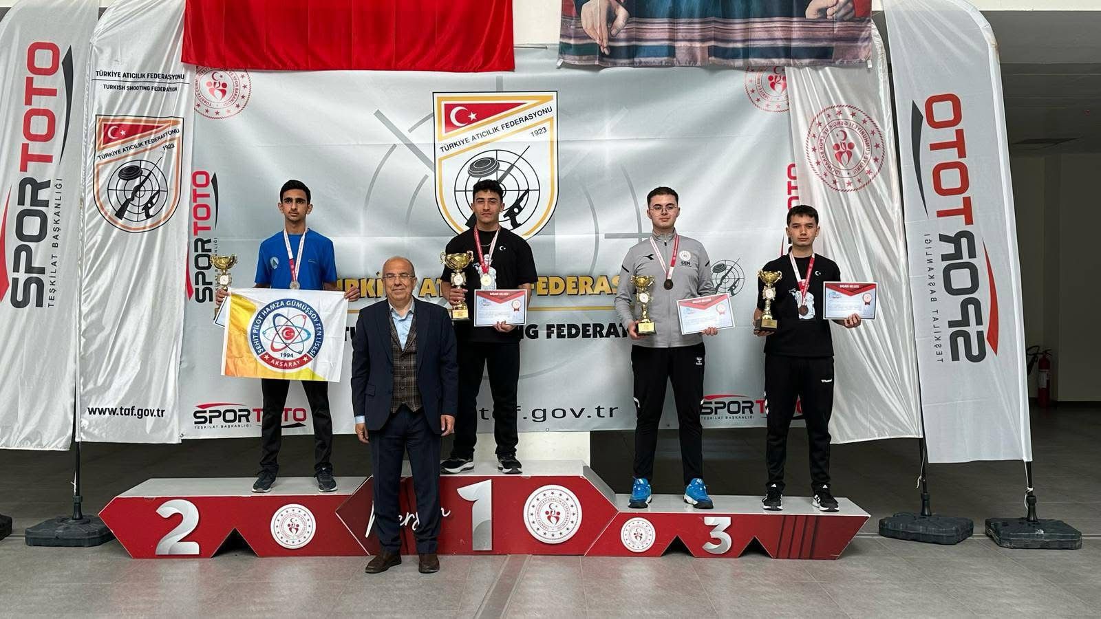 ERZİNCANLI ATICILARDAN MERSİN’DEN 5 MADALYA