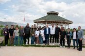 REKTÖR LEVENT KAMPÜSTE YÜRÜTÜLEN RESTORASYON ÇALIŞMALARINI İNCELEDİ