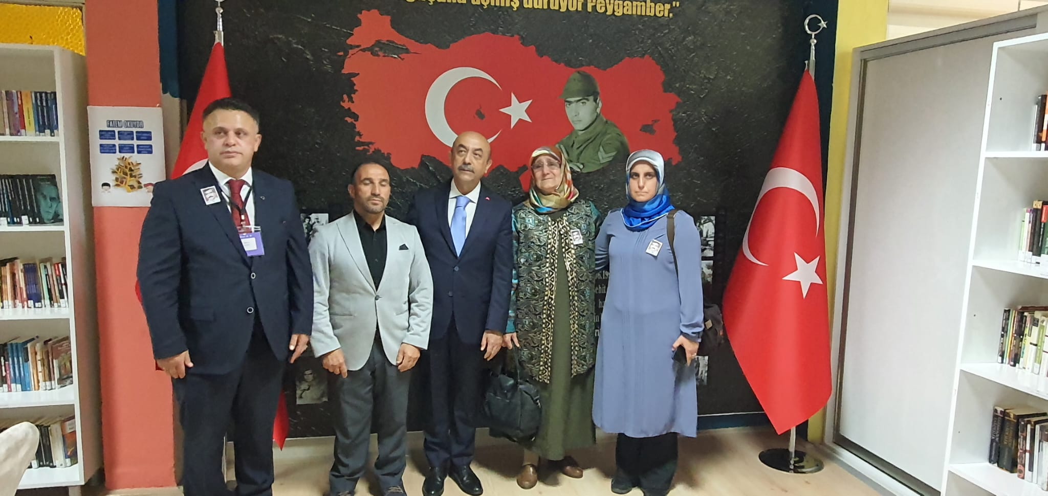 ŞEHİT İBRAHİM ALTINBİLEK’İN ADI ERZİNCAN’DA KÜTÜPHANEDE YAŞATILACAK