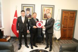 AZERBAYCAN KARS BAŞKONSOLOSU’NDAN ERZİNCAN VALİSİ HAMZA AYDOĞDU’YA ZİYARET