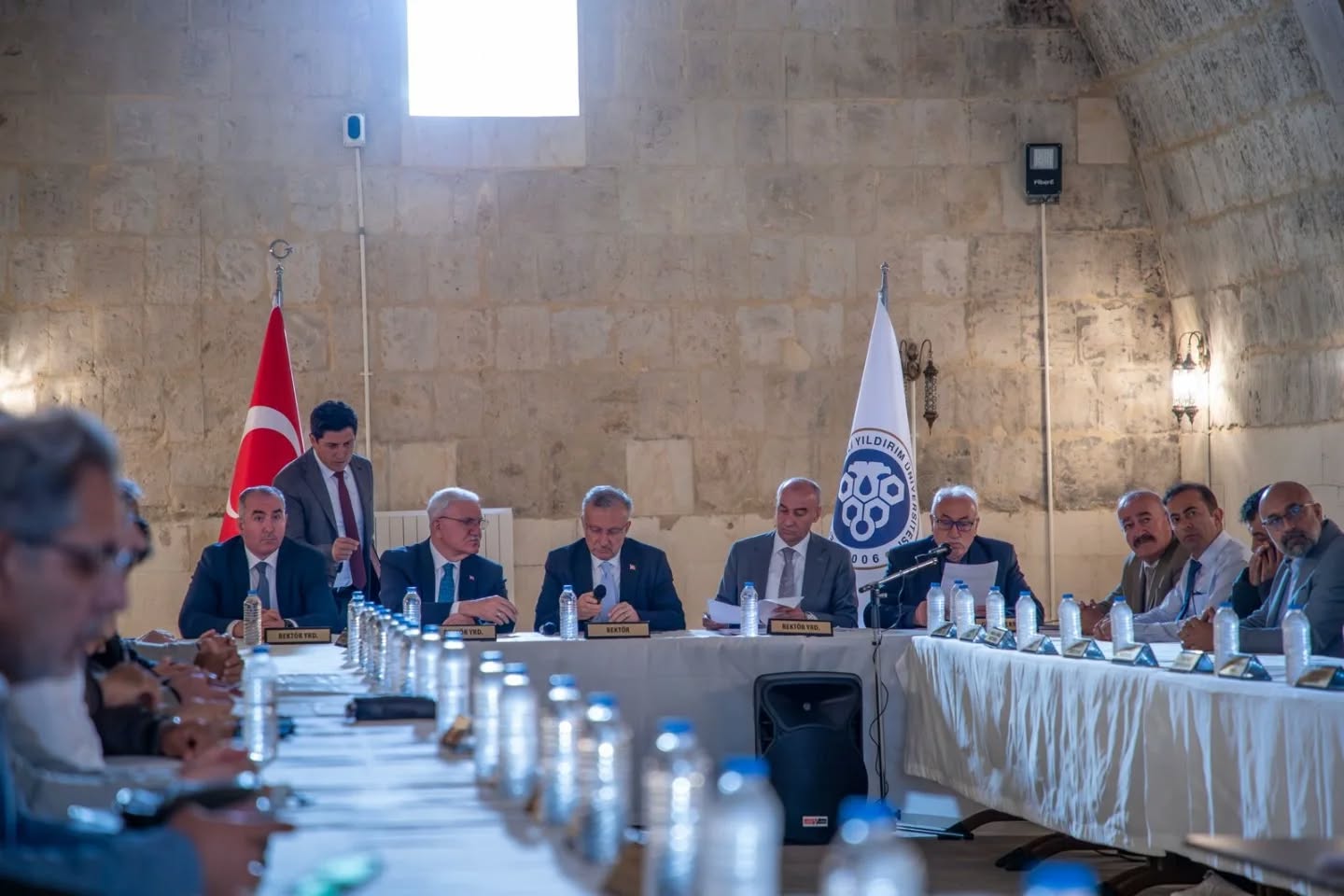 EBYÜ SENATOSU VE YÖNETİM KURULU TERCAN MAMA HATUN KÜLLİYESİ’NDE TOPLANDI