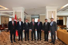 ERZİNCAN HEYETİNDEN GENÇLİK VE SPOR BAKANLIĞI’NA ZİYARET