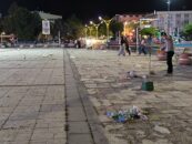 HADİSE KONSERİ SONRASINDA ÇÖP YIĞINLARI OLUŞTU