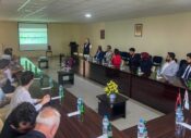 REKTÖR LEVENT MEMNUNİYET ANKETİ TOPLANTISINA KATILDI