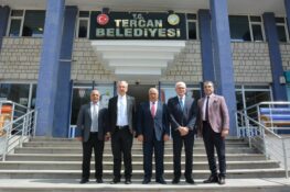 REKTÖR LEVENT’TEN BAŞKAN YILMAZ’A ZİYARET
