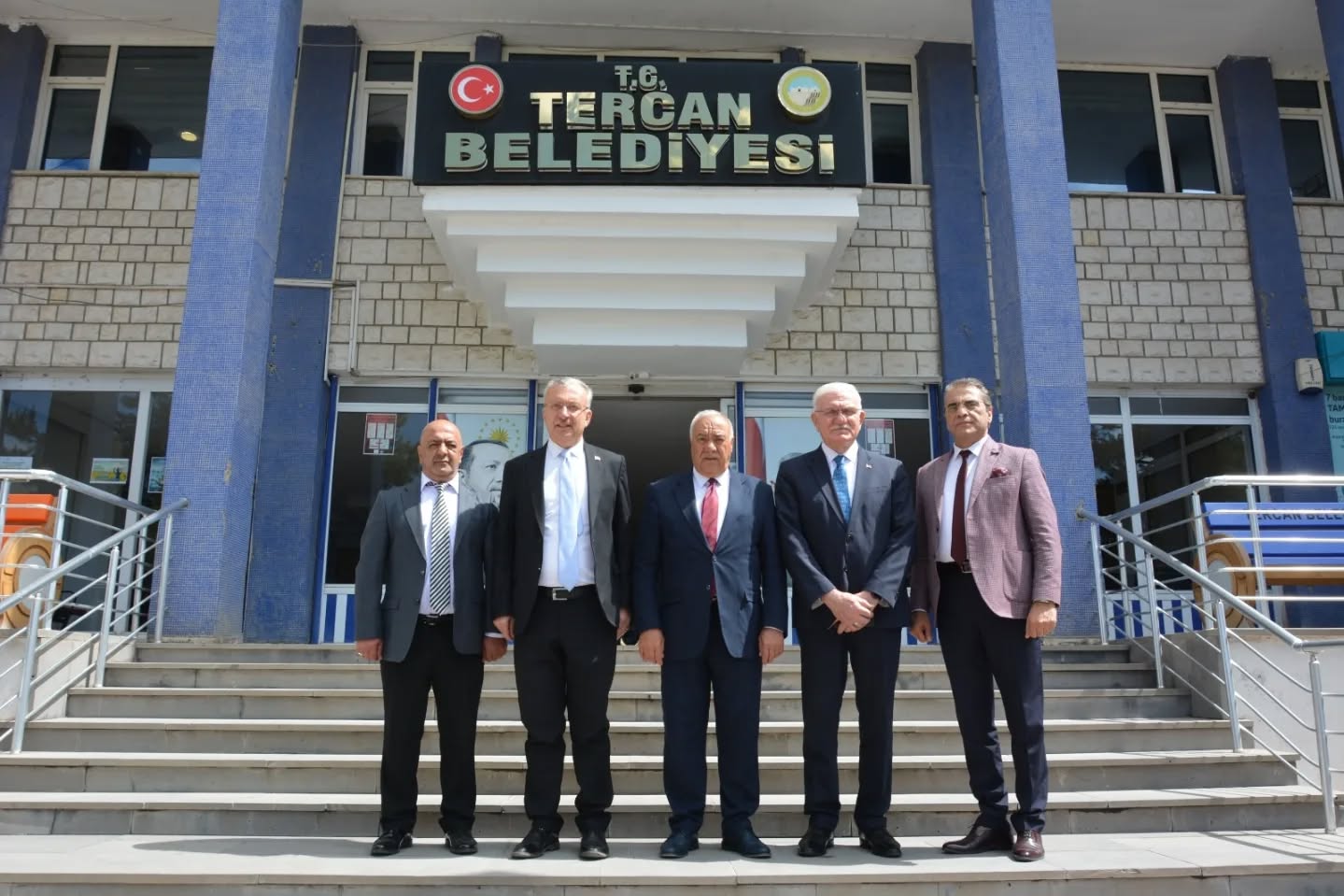 REKTÖR LEVENT’TEN BAŞKAN YILMAZ’A ZİYARET