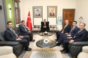 VALİ HAMZA AYDOĞDU’DAN VEDA ZİYARETİ KABULÜ
