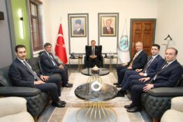 VALİ HAMZA AYDOĞDU’DAN VEDA ZİYARETİ KABULÜ