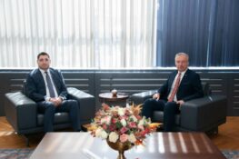 VALİ YARDIMCISI İZCİ’DEN REKTÖR LEVENT’E VEDA ZİYARETİ
