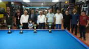 BAŞKAN AKSUN’DAN BİLARDO TURNUVASI ŞAMPİYONLARINA TEBRİK ZİYARETİ